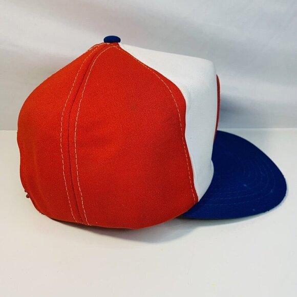 Vintage Quebec Nordiques Hat NHL Trucker Hat Cap Snapback 7 Thru 7 5/8 Adult - Picture 8 of 15